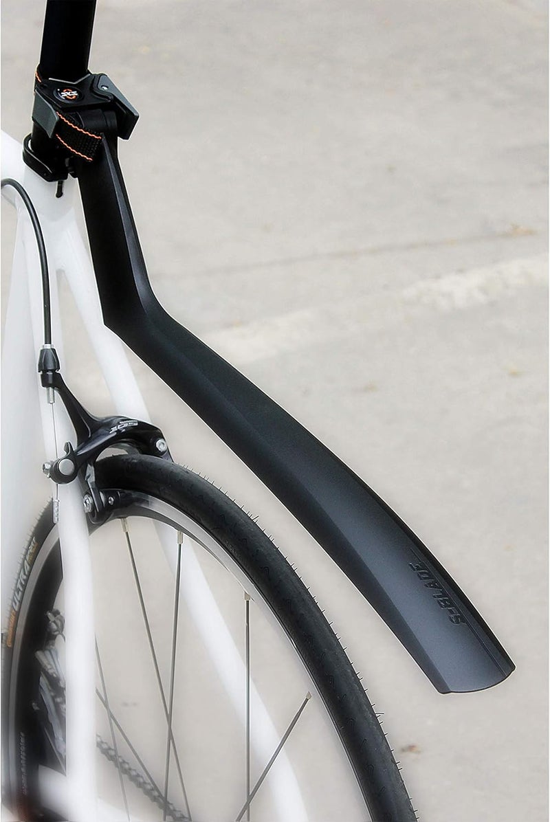 SKS GERMANY S-Blade Rear Fender, Black - Image 4